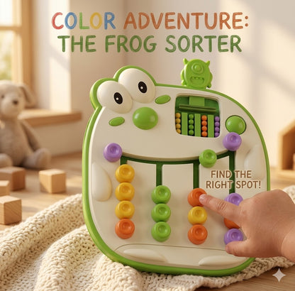 4-Color Logic Slide Puzzle – Interactive Color Matching & Memory Chess Game for Kids' Brain Training